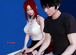 My real desire features redhead with big tits and ass