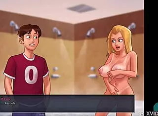 Roxxy says, 'Watch me shower'