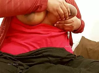 My desi aunty's big tits