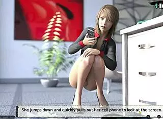 Babysitter starts a new routine in the office. 😊