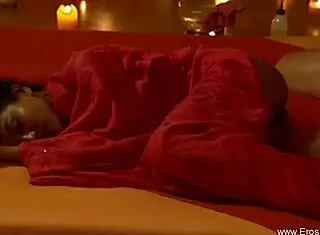 detailed massage for her stressed out pussy with handjob