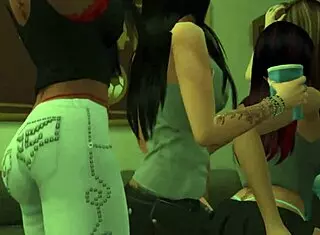 Pornstars Party Hard At College!