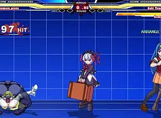 Kuromaru Battles Arcana Heart in Wild Animated Clash