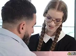 Peter, is this your lucky day with Erin's pussy?