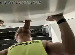 Wow, Gay Glory Hole Blowjob Compilation!