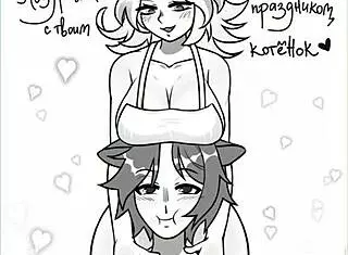 bunny girl in hentai slideshow gets pleasured