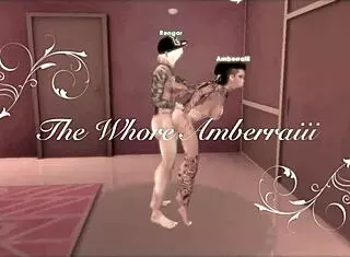 Amber Raii sucking cock to creampie