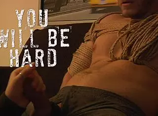 Step Brother's Monster Cock In Femdom Handjob Bondage