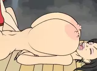 Mrs. Megamounds' Huge Tits Bouncing