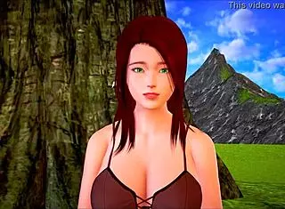 My new family plays a game together