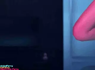 Pixelated Perry Seeks Revenge with Monster Cock in Futanari Action