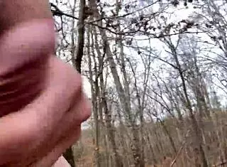 cold hard walk in the outdoors