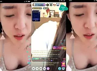Cute Girl On Bigo Live Stream Shows Off Her Beauty And Has Fun!