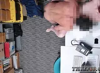 Redhead Teen Strips and Fingers for Police