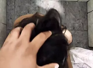 I Spy on My Cousin Showering Then Fuck Her with Moaning Orgasms