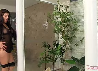 watch roberta lins jerk her cock?