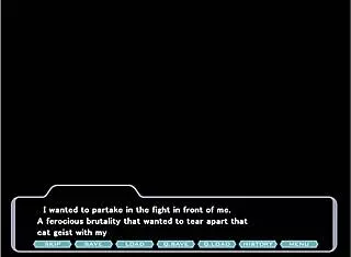 In the final scene, shion the cruel magical angel faces brutal challenges in the game