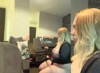 Naughty Teen Plays With Homemade Toys