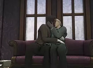 Masked guy fucks ass in Dishonored game