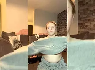 Naughty Teen Plays With Homemade Toys