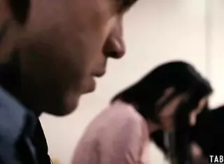 Emo Student Gets Pussy Licked and Anal Fucked After Class