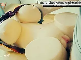 Britney Tantaly Doll In Halloween Lingerie Gets Fucked By A Big Veiny Cock With Cumshot On Her Tight Pussy