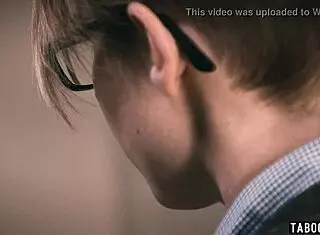 Emo Student Gets Pussy Licked and Anal Fucked After Class