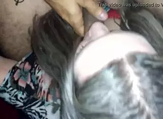 Gabriela Deepthroats Monster Cock for Cumshot Orgasm