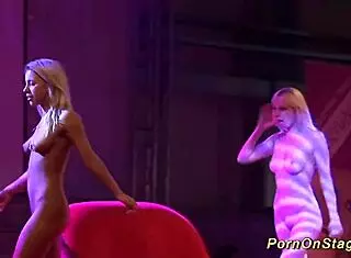 lesbian duo puts on wild sex show outdoors