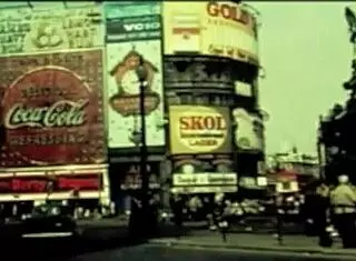 Vintage Swinging London Scenes From British Retro Era With Antique Vibes