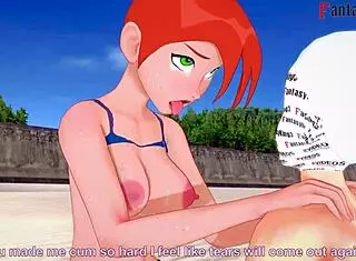 grown gwen tennyson in bikini sex on the beach 3 ben10 fantasyking3