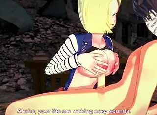 Android 18 Sucked And Fucked In Various POV Positions