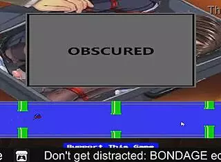 dont get distracted in bondage game