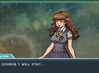 Akabur's Star Channel 34 - Jasmine Trains Hermoine in Wild Scenes