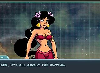 ערוץ הכוכבים של אקבורס 34 - ג'סמין מאמנת את הרמיון בסצנות פרועות