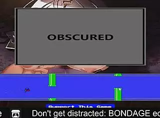 dont get distracted in bondage game