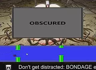 dont get distracted in bondage game