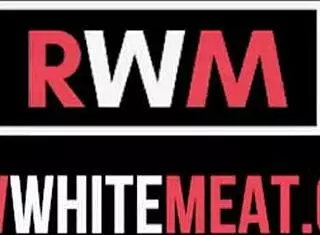 Tiny black babe double penetrated by muscular interracial studs