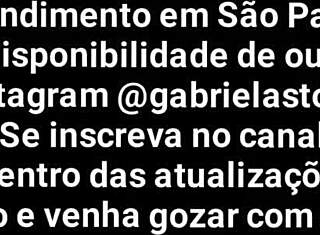 Gabriela Stokweel - vytrysknutie do úst Gabriely Stokweel