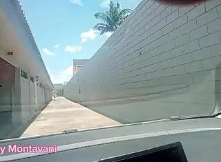 Aunt Tiffany Montavani Masturbates for Niece in Car