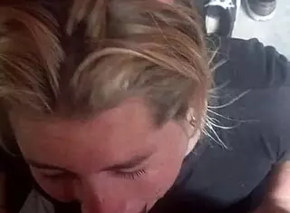 From mouth to ass, she takes it all?