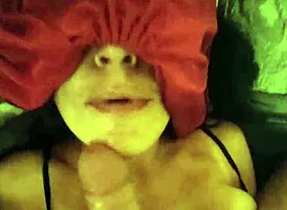 Hot amateur video featuring a monster cock in stockings