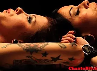 Lezdom Mistress Dominates Submissive Lesbians