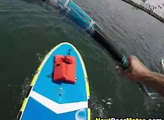 Black And White Guys Paddleboard Before Fucking?