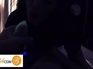 White girl with hairy pussy gets deepthroated wildly