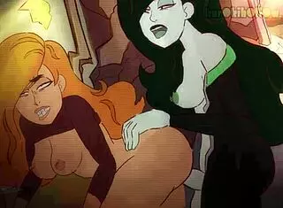 Kim and Shego in Futanari Encounter
