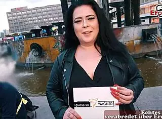 Horny fat German teen picked up publicly at erocom date and fucked with big ass