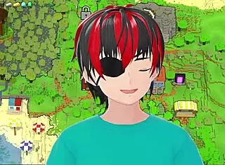 Hot underwear in hornycraft game parody