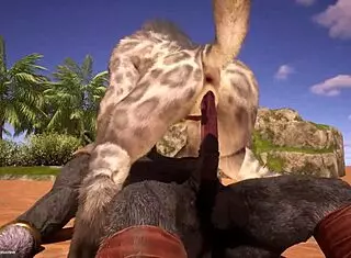 wild furry hentai anal fun