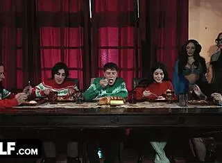 IN SCREWGED PART 2, SHEENA RYDER AND WHITNEY WRIGHT PLAN A PRESENT WITH DOGGYSTYLE FUCKING